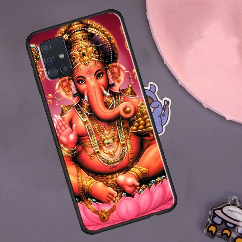 Ганеш слон Бог чехол для Samsung Galaxy A51 A71 A31 A11 A20 A30S A40 A50 A70 A20e A21S A12 A32 A42 A52 A72 - купить по