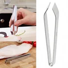 Щипцы из нержавеющей стали, щипцы для удаления конической кромки, кости, свиньи, волосы, рыбья кость зажим для пинцета, искусственная кожа, кухонные гаджеты, инструменты