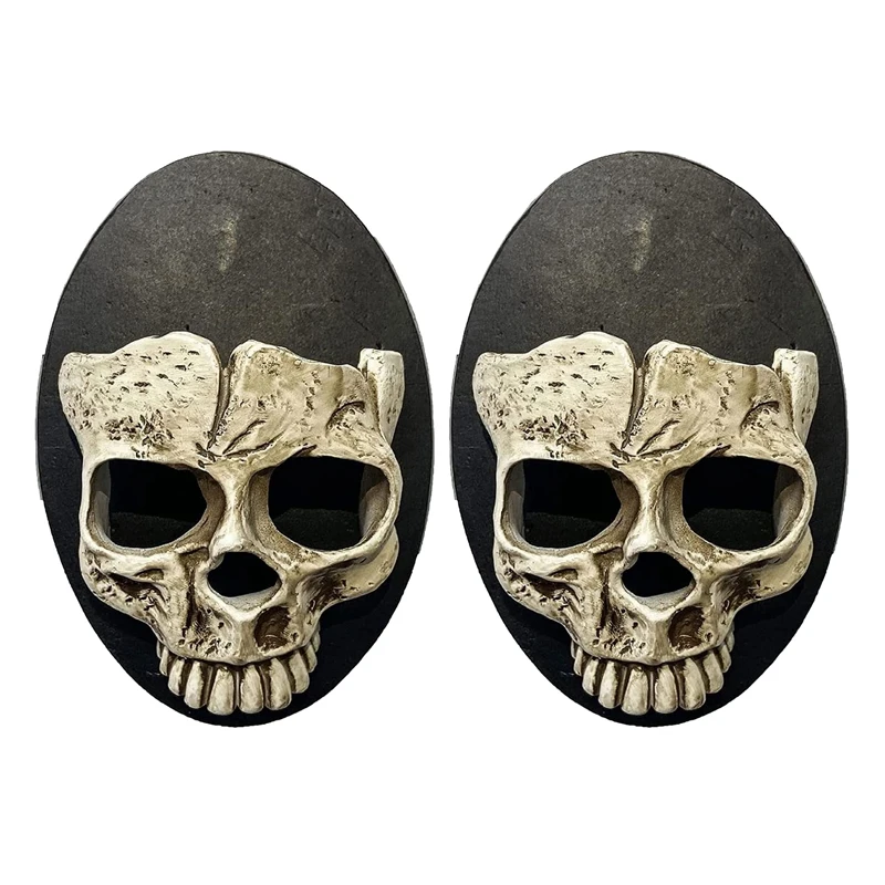 

2Pcs Halloween Skull Sconce Candle Holder,Gothic Skeleton Wall Sconces Decoration,Retro-Style Wall Sculptures Home Decor