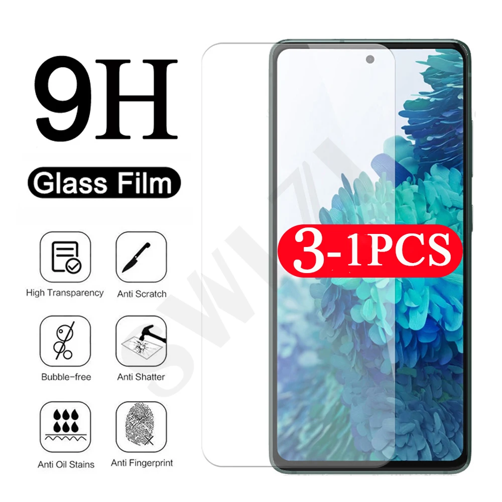 

3-1Pcs for Samsung Galaxy S7 edge S8 S9 S10 5G lite S10E S20 FE S21 plus Ultra tempered glass Film S6 S5 phone screen protector