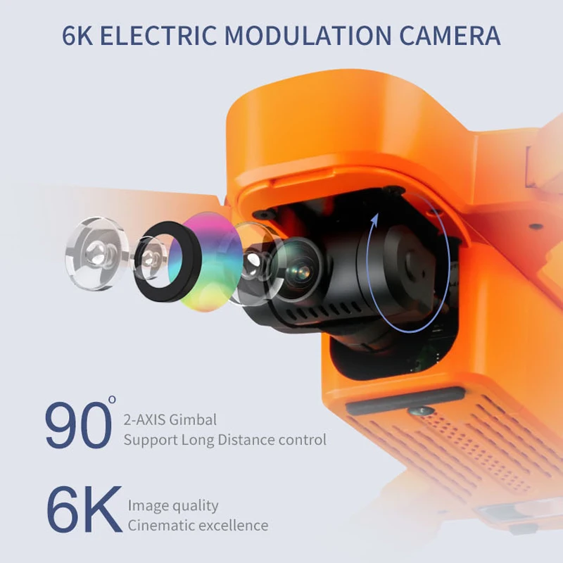 Квадрокоптер JJRC X17 с GPS HD-камерой 6K 2-осевым джойстиком бесщеточным фотоаппаратом