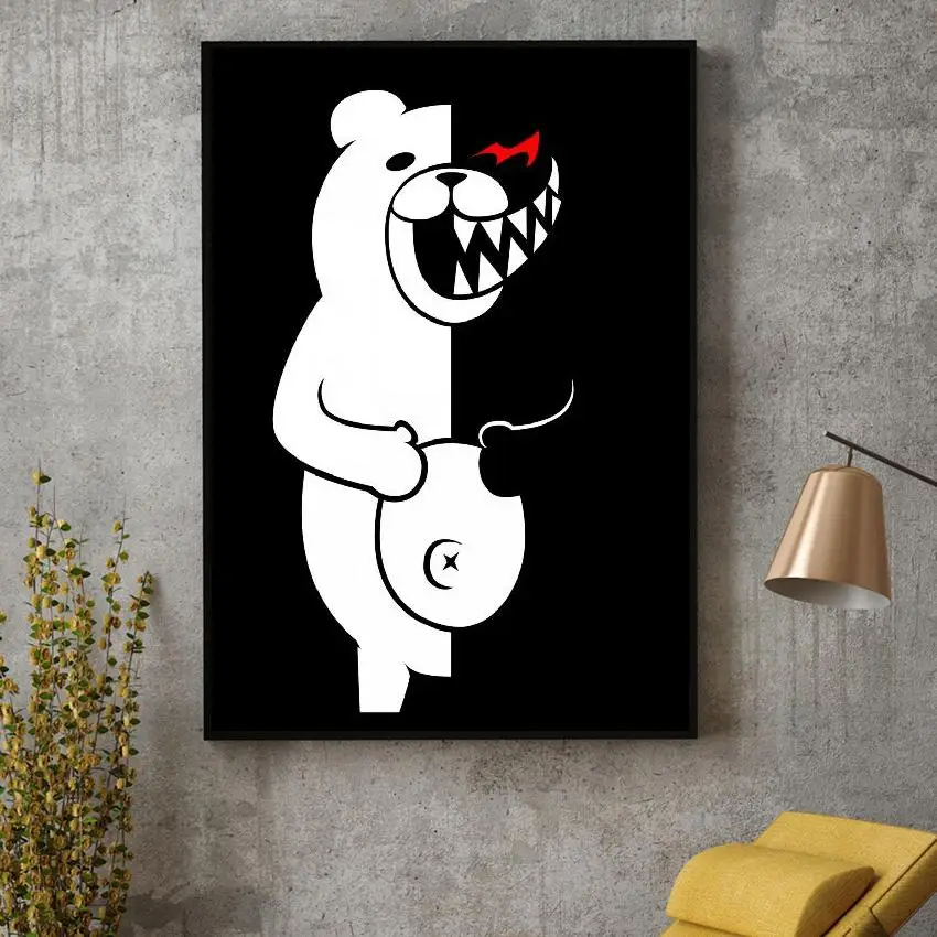 

Monobear Art Canvas Poster Home Decor Painting No Frame