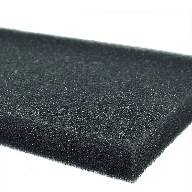

50*10*2cm Black Biochemical Cotton Filter Foam Sponge Aquarium Fish Tank Pond