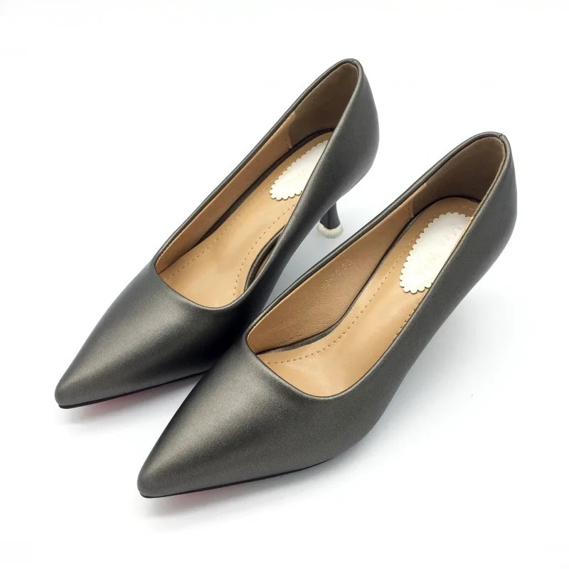 Брендовые весенние туфли-лодочки Женская обувь без шнуровки Модные женские