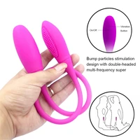 double egg head motor clitoris stimulator for couple powerful g spot vibrator vibrating vagina intimate goods sex toys for adult