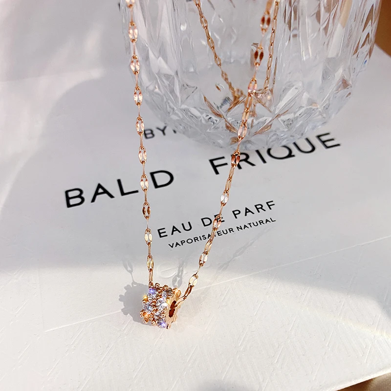 Корейский Новый Дизайн 2020 модные ювелирные изделия из титановой стали круглые