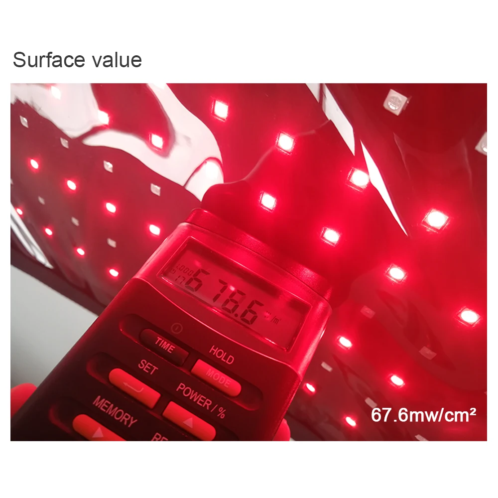 

2021 New LED Red Light and Near Infrared Light Therapy Belt Devices 660nm 850nm Large Pads Wearable Wrap for Pain Relief
