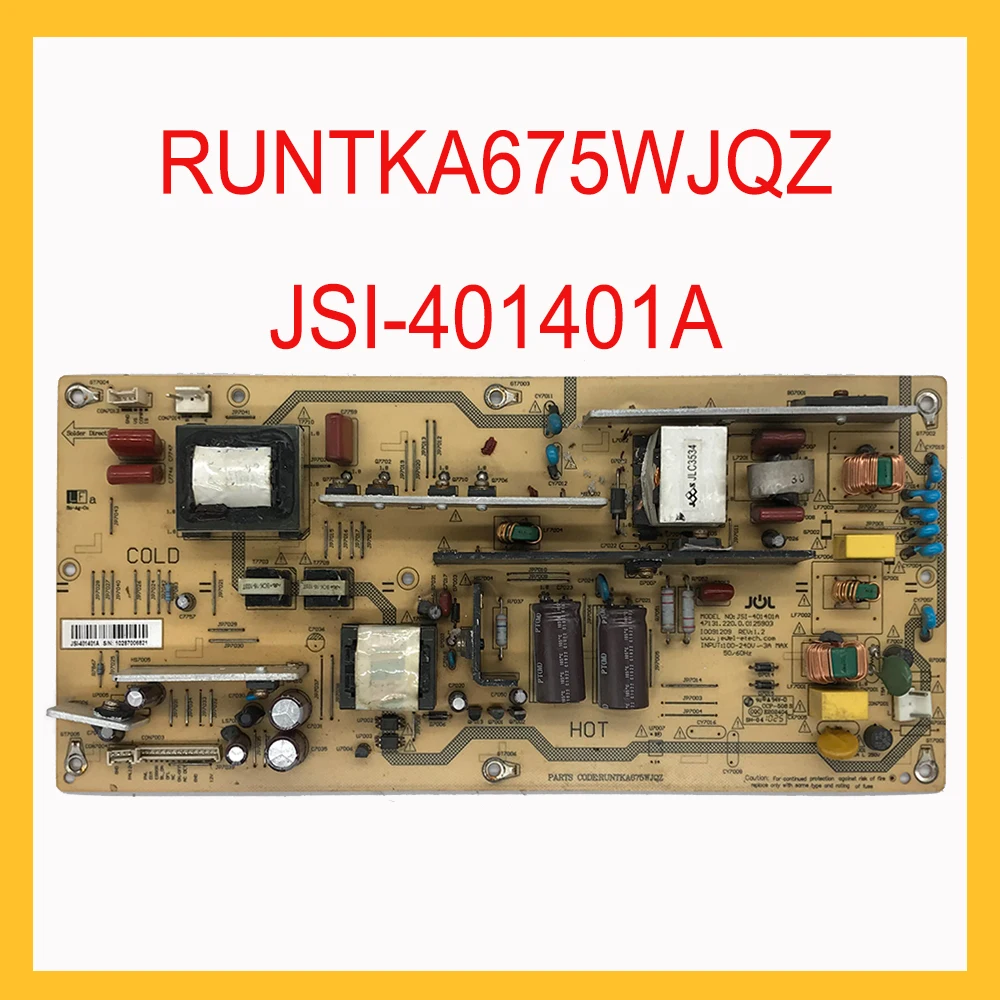 RUNTKA675WJQZ JSI 401401A источник питания для Sharp LCD 46G100A 40G100A. .. Плата RUNTK A675WJQZ 401401A|Печатные
