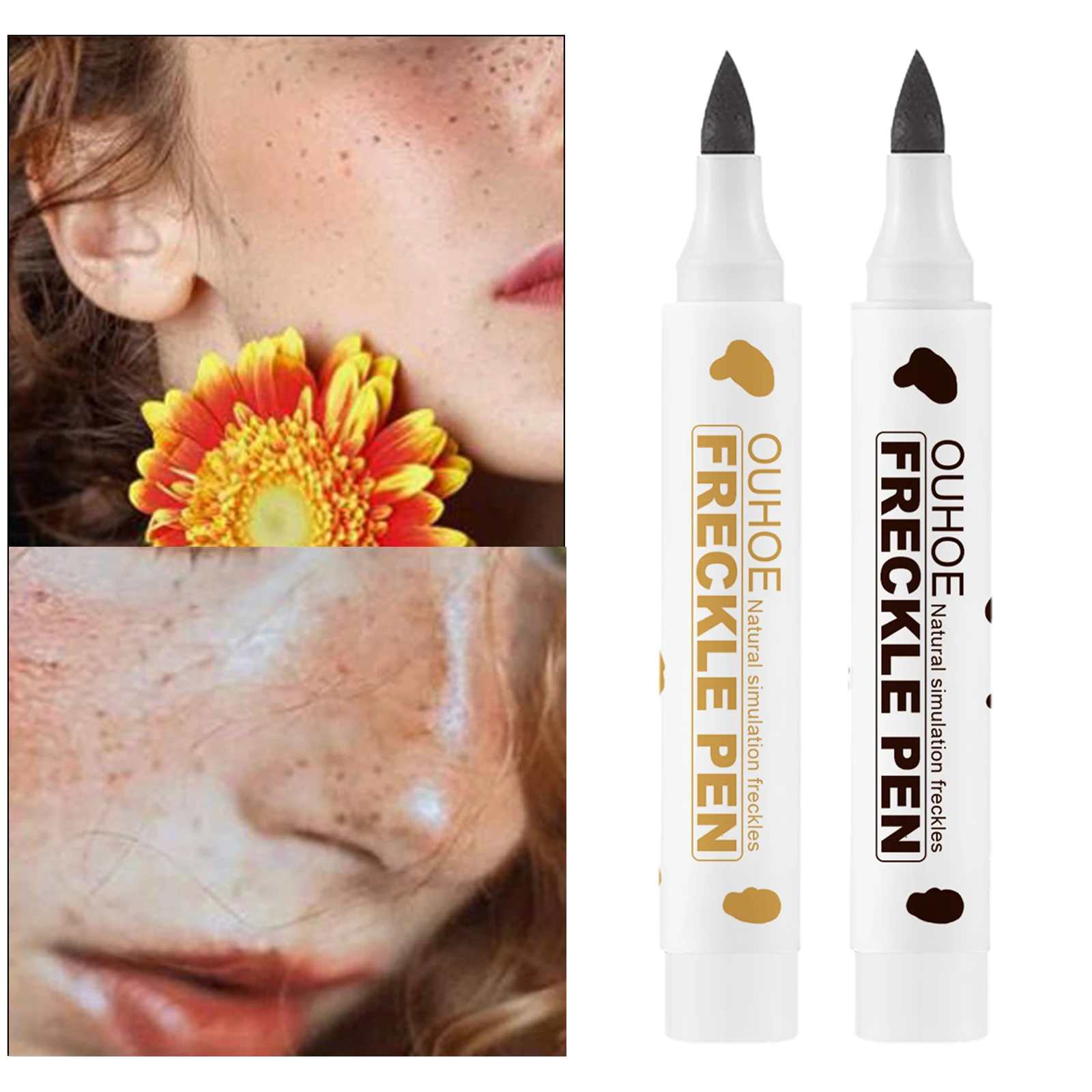 

Natural Lifelike Freckle Pen Long Lasting Dot Sopt Pen Effortless Sunkissed Makeup Tool