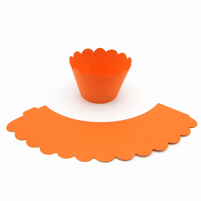 orange x12pcs 12 шт. полосатая обертка для кексов без Топпер для торта для свадьбы, дня рождения, вечеринки, конфет, украшения, цирк - Цвет: orange x12pcs