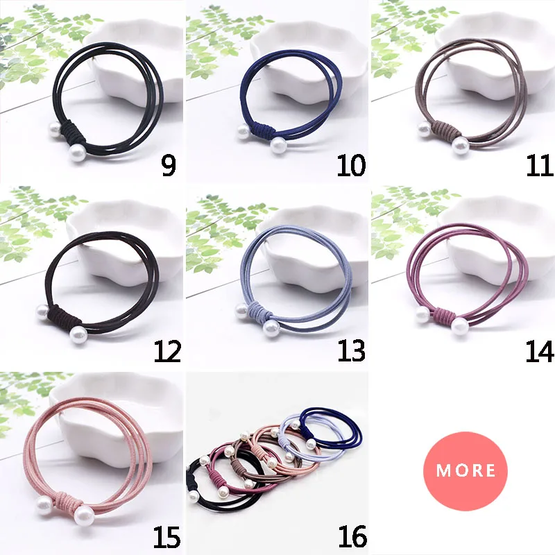 7 шт./компл. женские украшения для волос девочек элегантные жемчужные повязка на