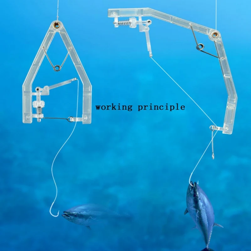 Рыболовный крючок пружинный автоматический рыболовный эластичные рыболовные