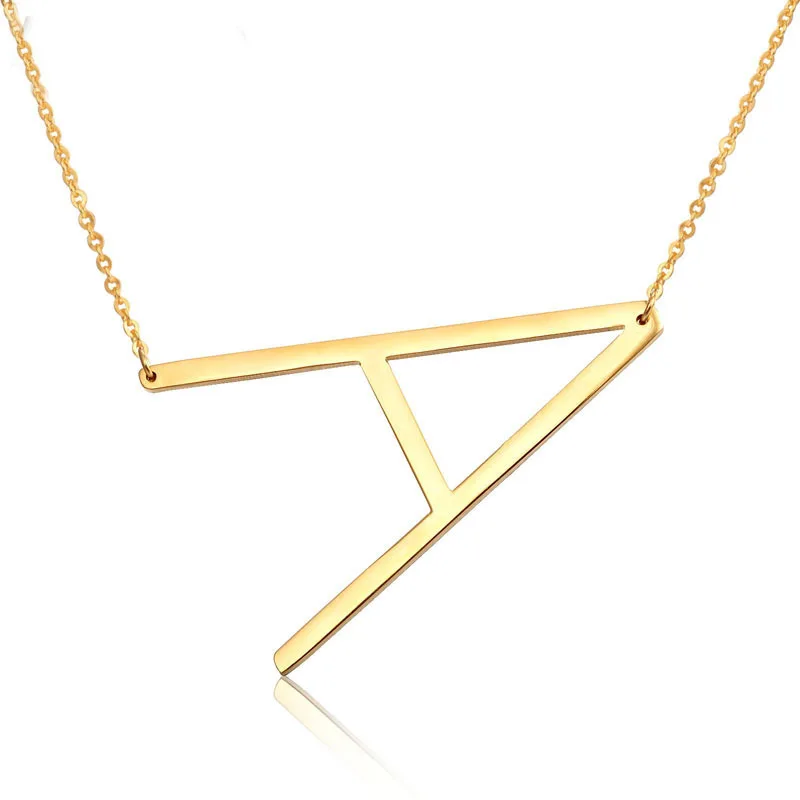 

Unique Star Women'S Fashion Initial Necklace Wholesale Letter Necklace A-Z 26 Letter Jewelry Direct Sale