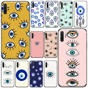 Evil eye Phone Case For Samsung Galaxy S8 S9 S10 Plus S10E Note 3 4 5 6 7 8 9 10 Pro Lite cover