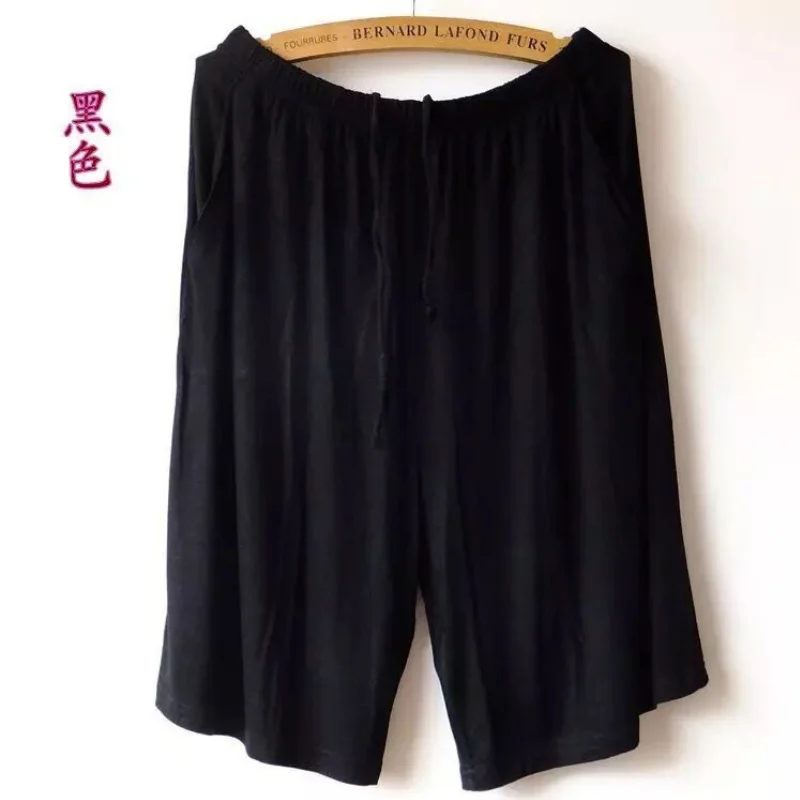 Мужские хлопковые Пижамные штаны XL XXXXL домашнее нижнее белье модные шорты летняя