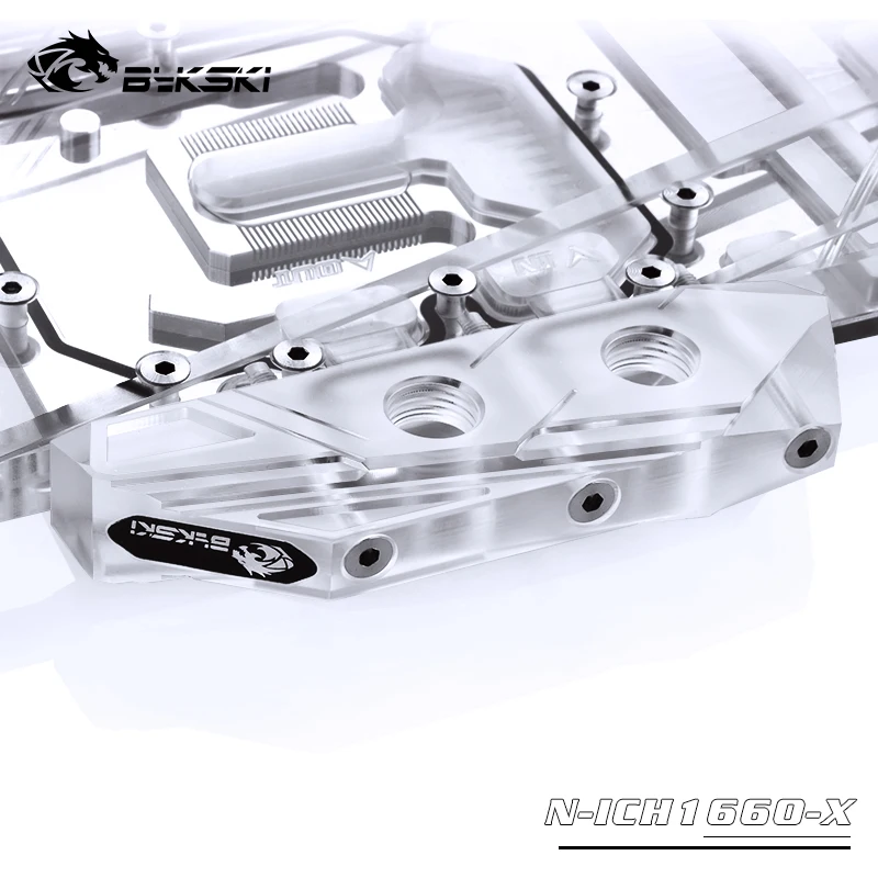 Блок водяного охлаждения Bykski с полным покрытием для графической карты Inno3D GeForce GTX