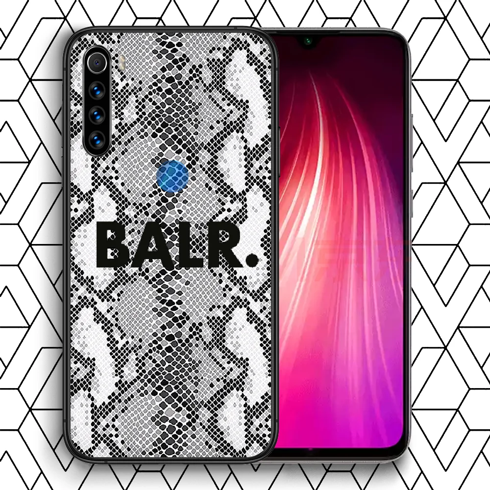 

Life Of A BALR Phone Case Cover Hull For XIAOMI Redmi 7 7a 8 8a 9 9a NOTE 6 7 8 8t 9 9s Pro Max 4X Black Etui Tpu Back Soft