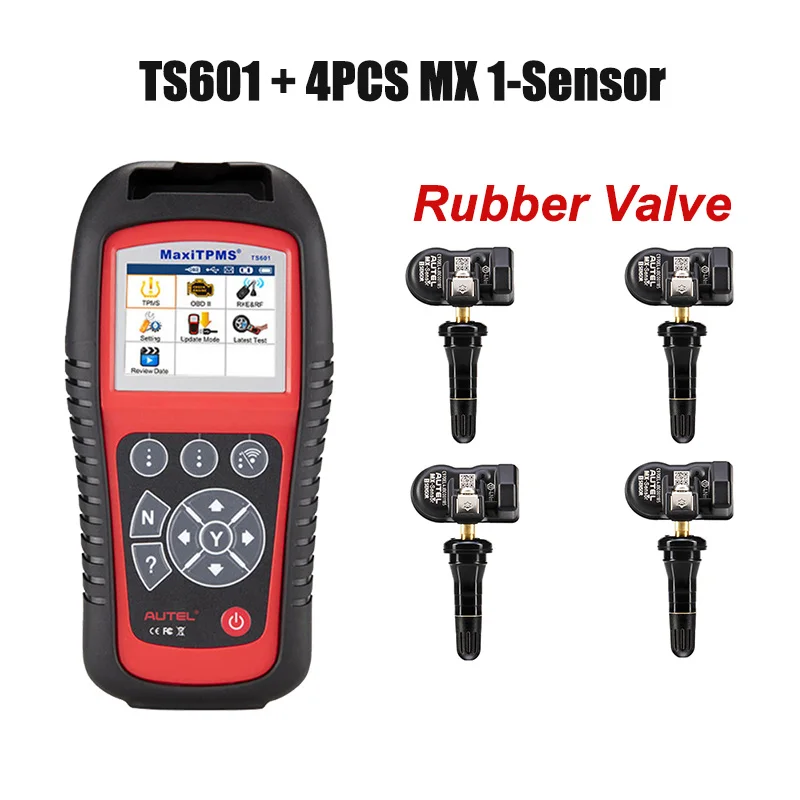 AUTEL MaxiTPMS TS601 TPMS активатор давления в шинах полный TPMS инструмент для программирования активации система мониторинга шин сканер Инструменты - Цвет: TS601 Rubber Sensor