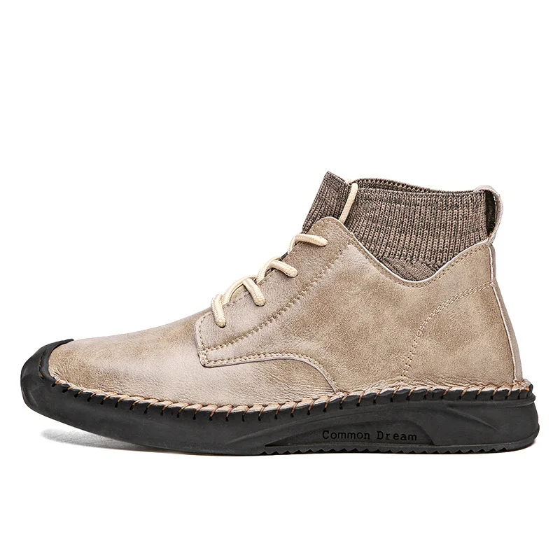 

Men's Comfortable Sock Boots Non Slip Casual Work Shoes Outdoor Jogging Trainers Socks Sneakers Breathable Sport Shoes for Men