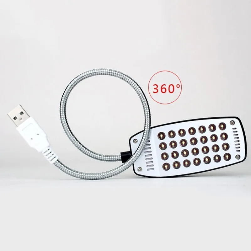 Hot Sale 28LEDs reading lamp LED USB Book light Ultra Bright Flexible 4 Colors for Notebook PC Computer Supplier | Освещение