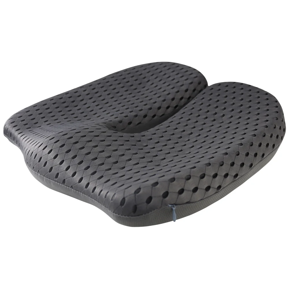 

Ортопедическая подушка для кресла, Нескользящая подушка из пены с эффектом памяти, для облегчения боли в спине, для автомобиля и офиса