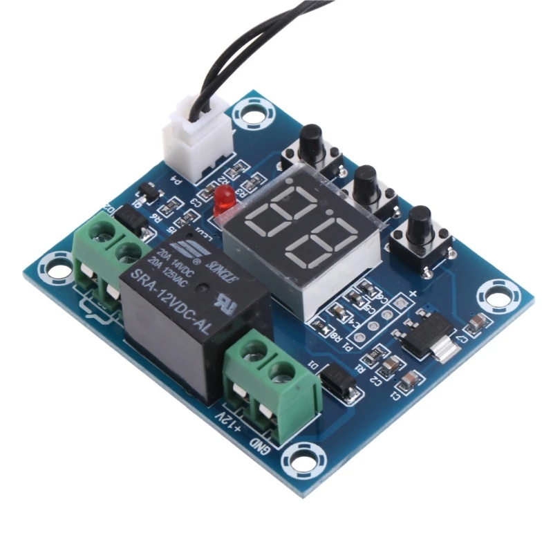 

DC 12V Soil Moisture Controller Module Humidity Sensor Controller Irrigation System Automatic Watering Module
