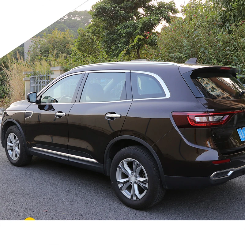 Lsrtw2017 нержавеющая сталь автомобильные молдинги на кузов для renault koleos 2016 2017 2018 2nd