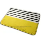 Ковер Sunshine X, противоскользящий ковер для входной двери в спальню, с желтыми полосками