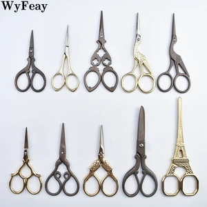 Шитье ножница для вышивки ткань искусство крест ремесло винтажные ножницы Винтаж Ретро портновские ножницы нитки ножницы инструменты Zakka