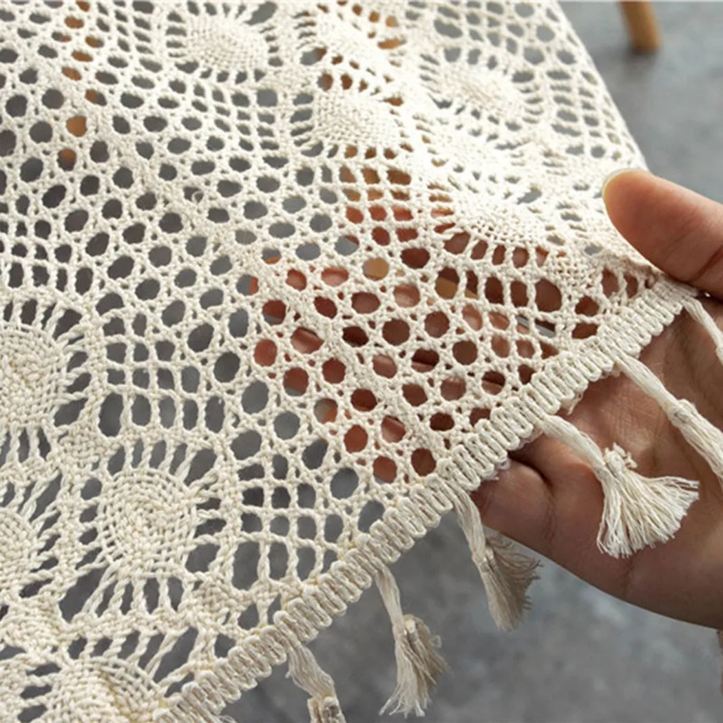 Настольная дорожка кружевная настольная Обложка длинная прямоугольная Женская