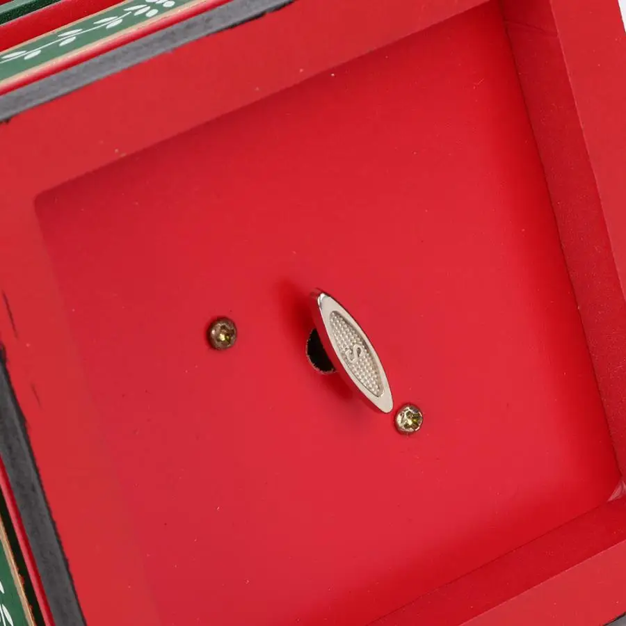 Деревянная музыкальная шкатулка рождественские украшения Поставки цирковая