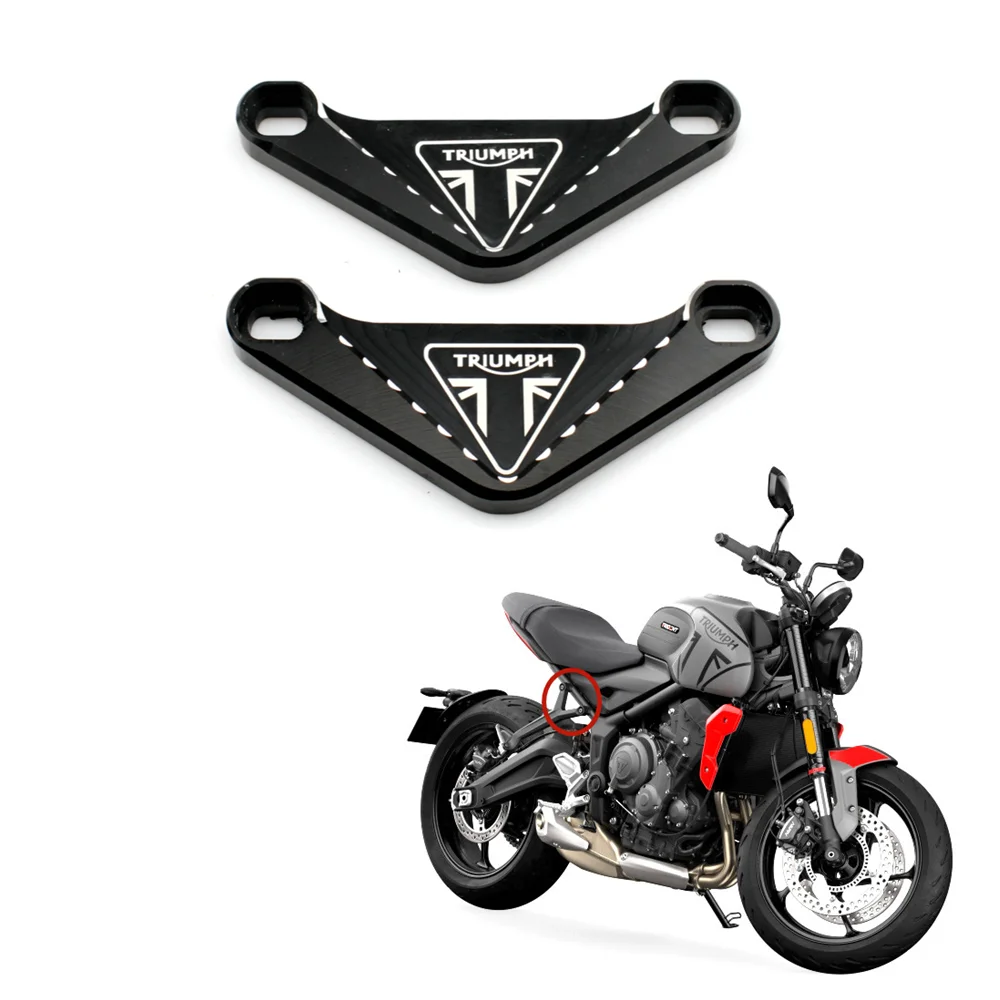 

For TRIUMPH TRIDENT660 Trident 660 trident 660 2021 2021 CNC Motorcycle Accessories CNC Rear Foot Pegs Footrest Blanking Plates