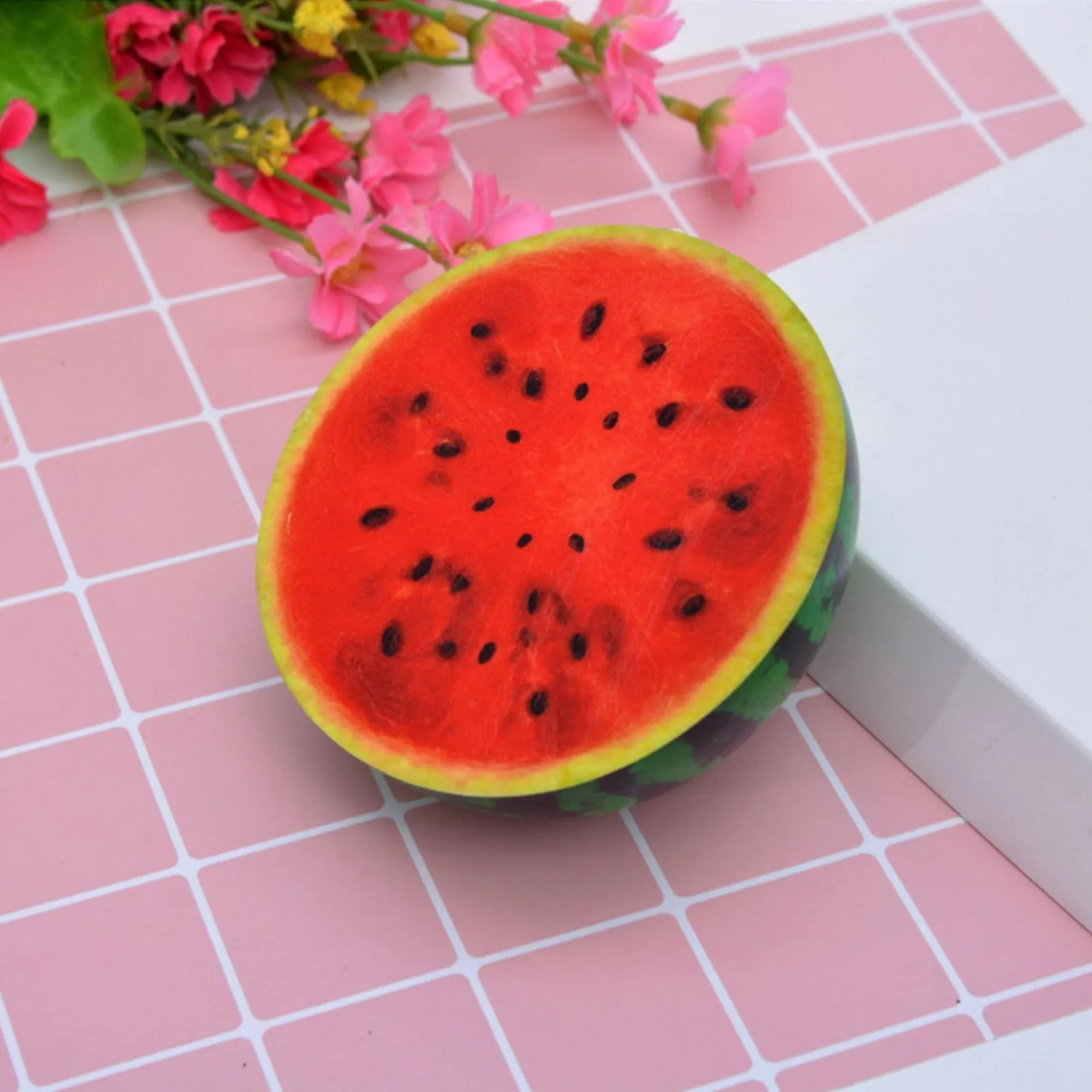 Juguete de descompresi&oacute;n de colores para ni&ntilde;os, juguete de simulaci&oacute;n de fruta, comida, regalo creativo-3