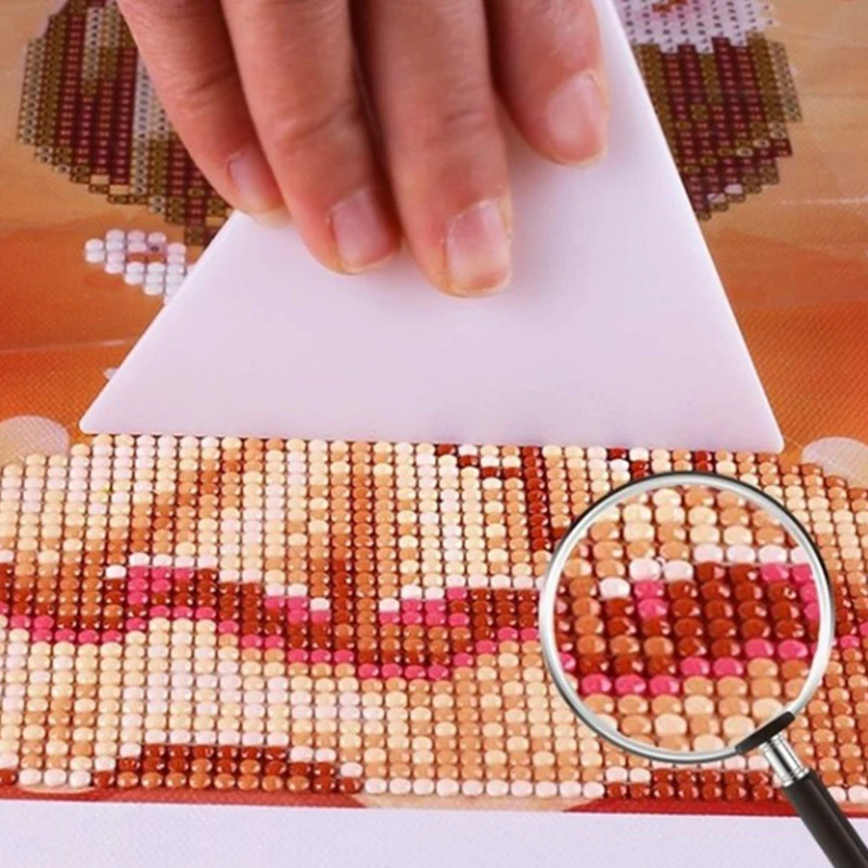 

5D Diamond painting tools kit Adult/children's diamond embroidery Box Kit Roller Diamond Painting Accessories To Stick Firmly