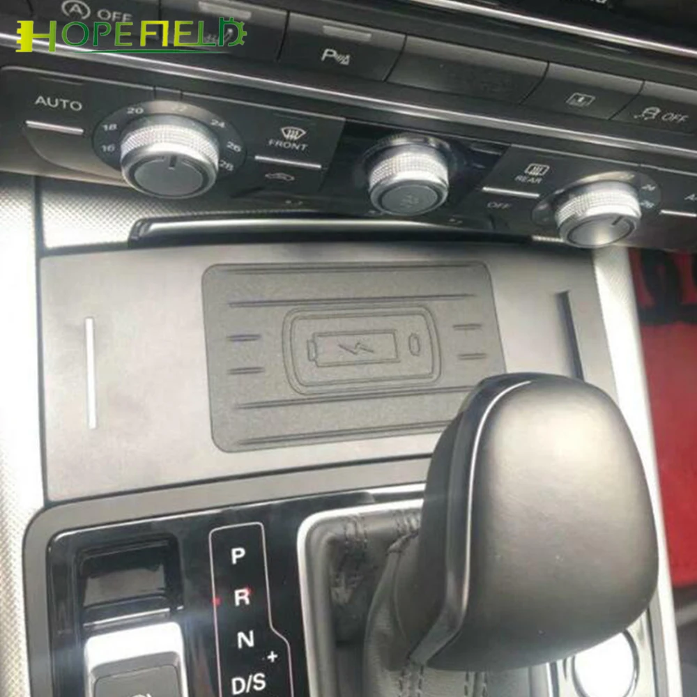 

Беспроводное зарядное устройство, 10 Вт, для автомобилей Audi A6, C7, A7, RS6, Samsung s20, с поддержкой быстрой зарядки qi