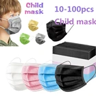 Детская маска, медицинские маски, одноразовые защитные маски для лица, пылезащитная хирургическая маска для рта, детская эластичная маска