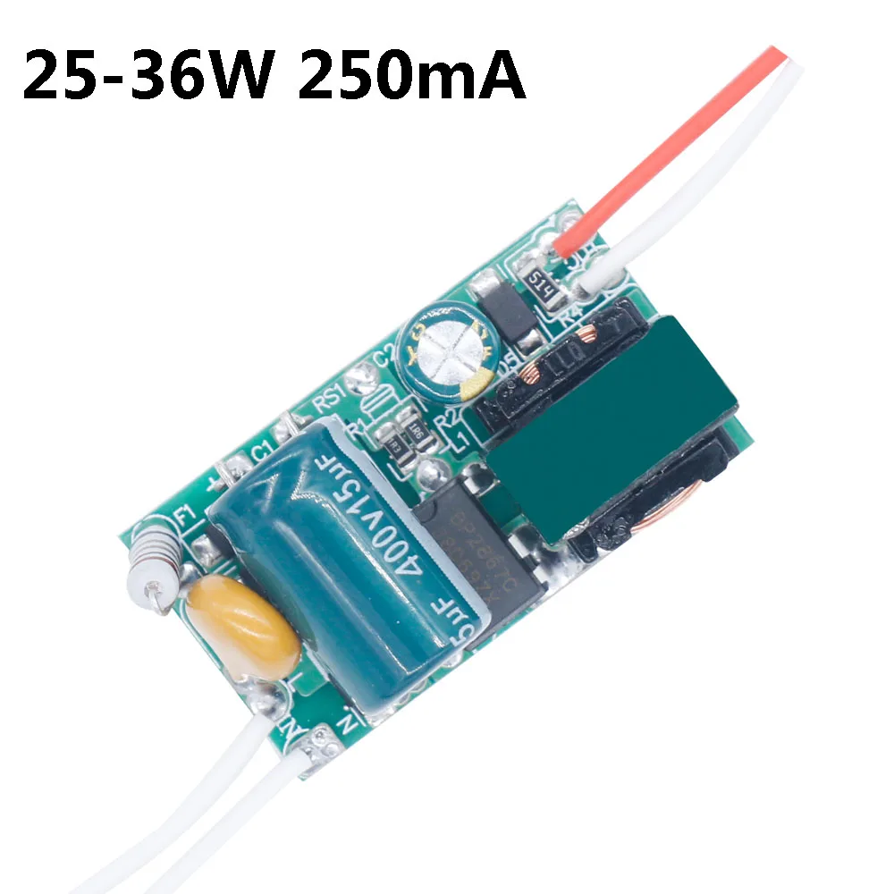 Светодиодный драйвер 25-36 Вт 36-50 250MA для SMD Панель светильник светодиодный