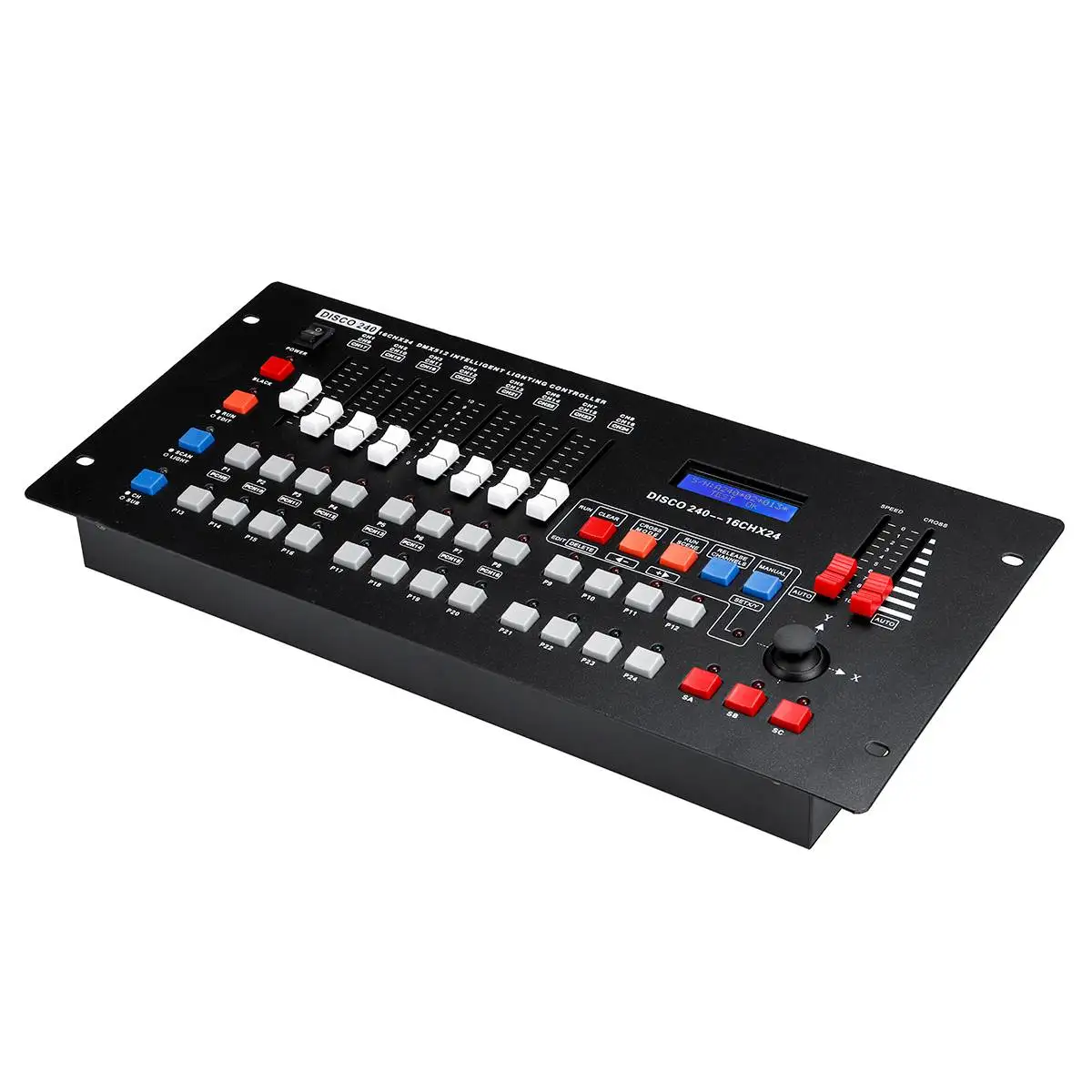 Профессиональный 192 DMX контроллер диджей оборудование lcd DMX 512 консольное освещение для светодиодный Par движущийся прожектор DJ контроллер