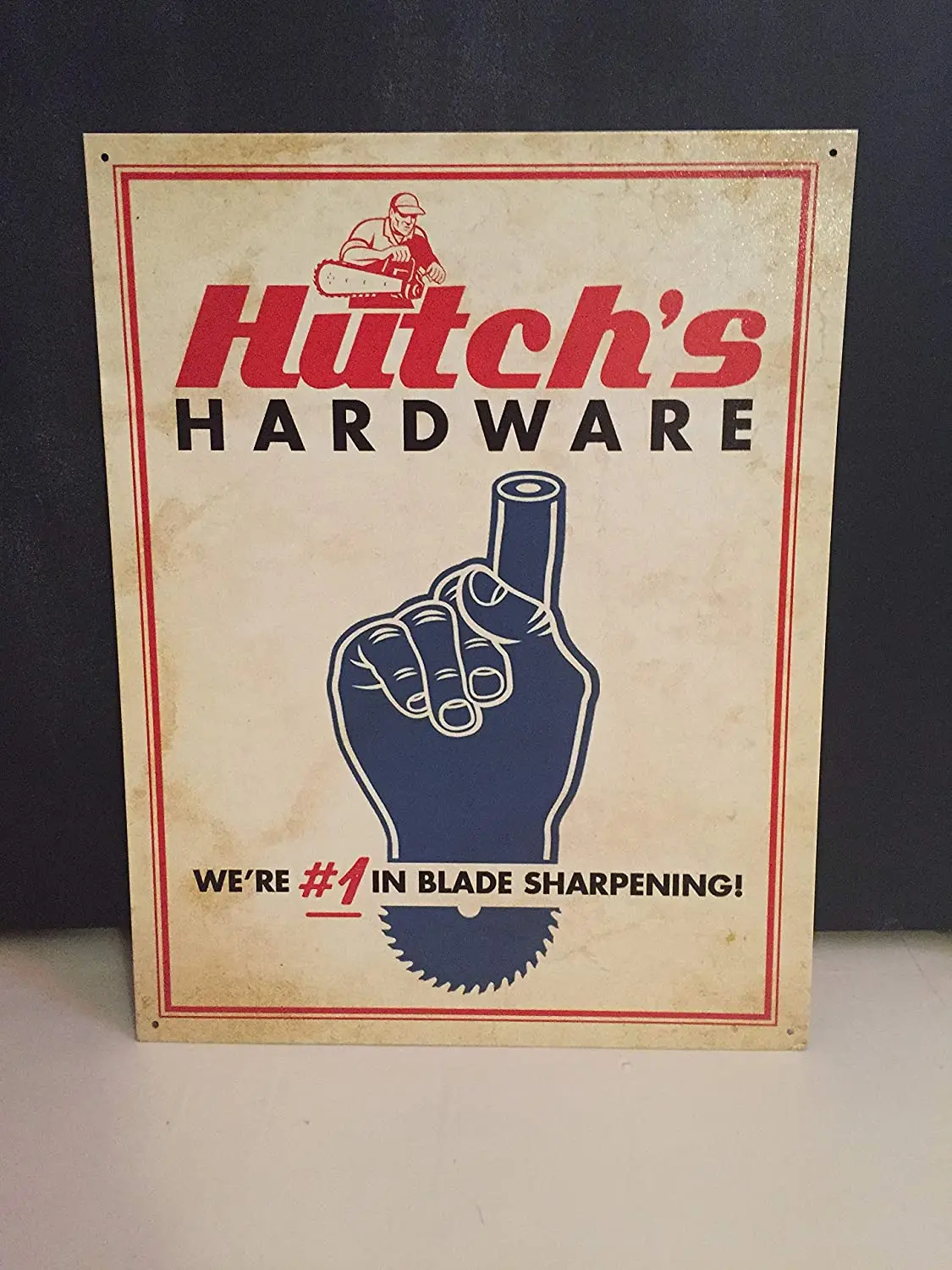 

Diuangfoong Hutch’s Hardware Reproduction Metal Sign 12" x 8"