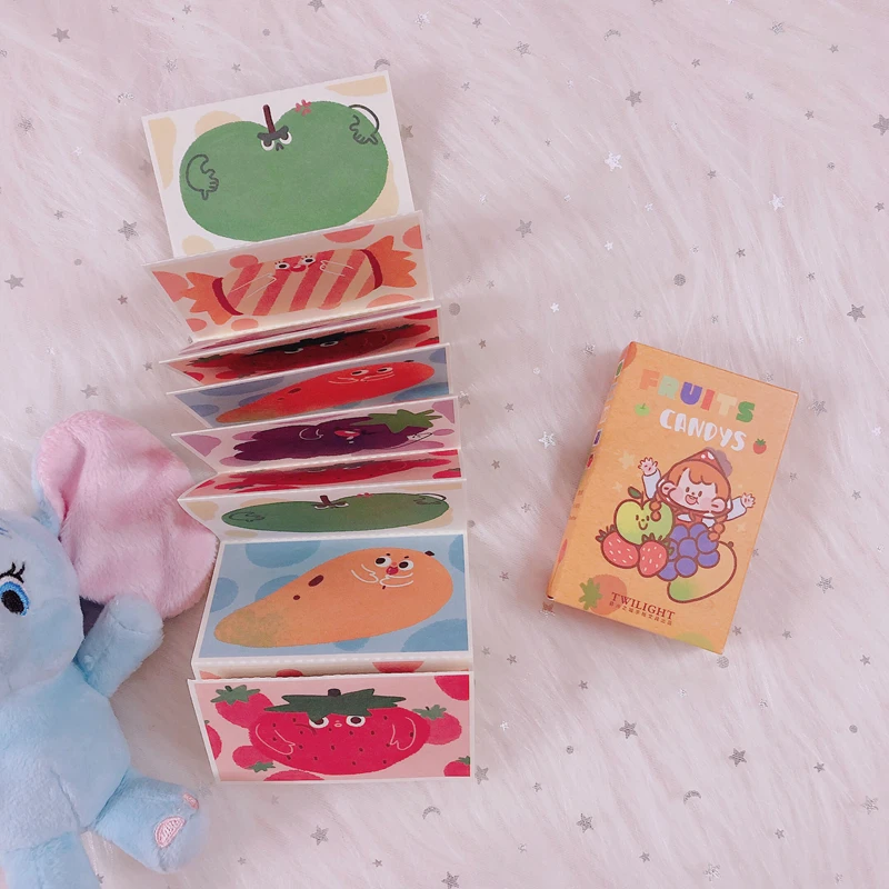 40 листов/партия Kawaii корейский INS мультфильм еда Закуски печенья Блокнот N Times
