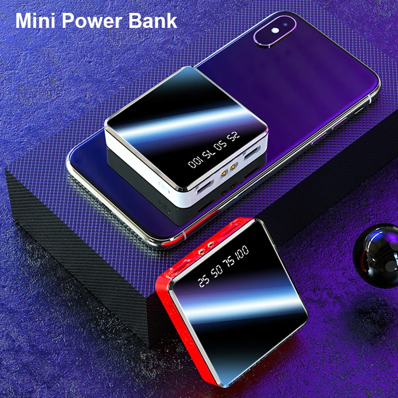 Внешний аккумулятор со светодиодным дисплеем 6000 мАч