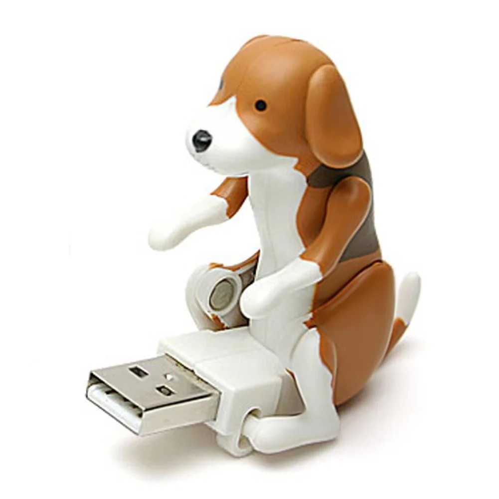 Забавный милый питомец USB Humping Spot Dog Dongle рождественские подарки офисный