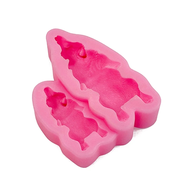 

Handmade Sleepy Dog Silicone Resin Molds Cute Sleeping Pet Dog Family Resin Casting Molds Puppy Resin Mold Craft Tools R9JE