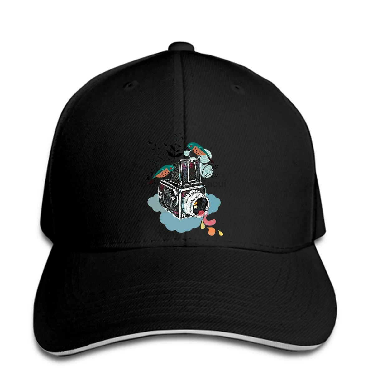 

Baseball cap Cool Print hats Online Design Vintage Camera Hasselblad Mens Print hats