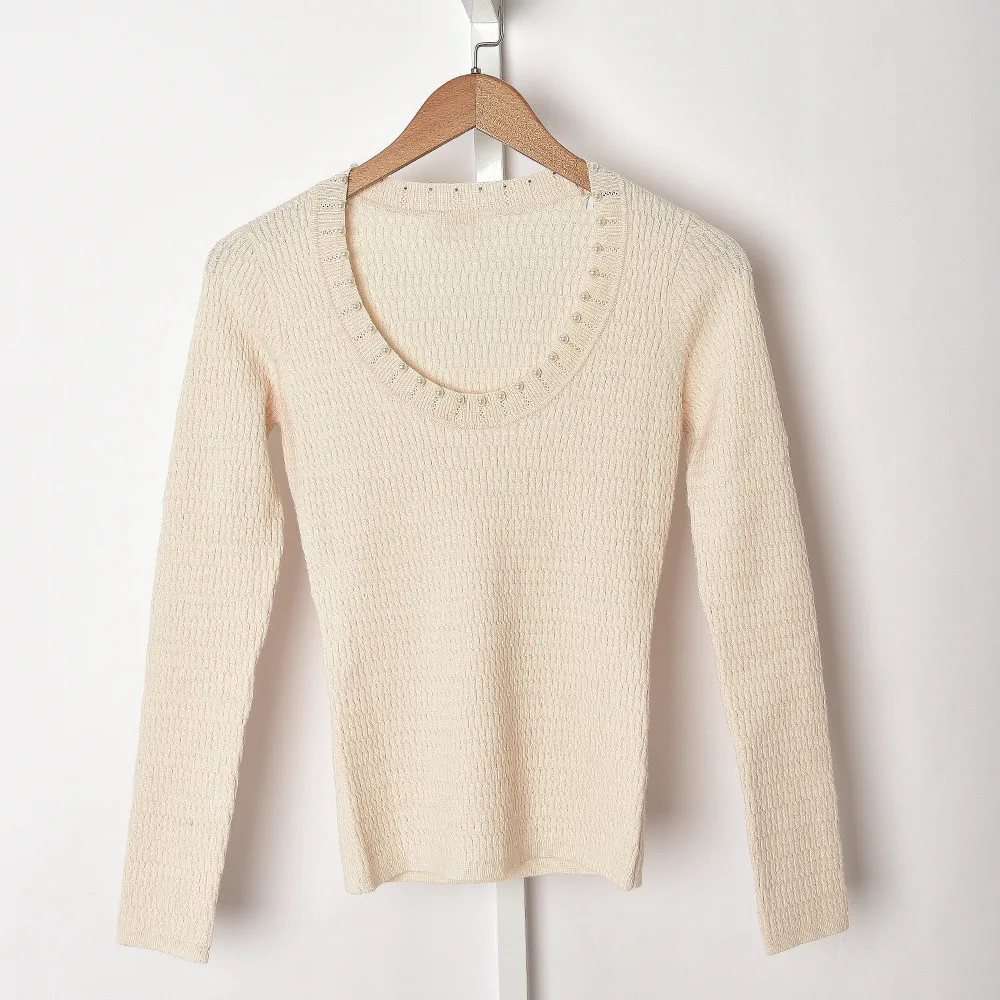 

2020 Autumn and Winter New Women's Slim-fit Sweater Tops