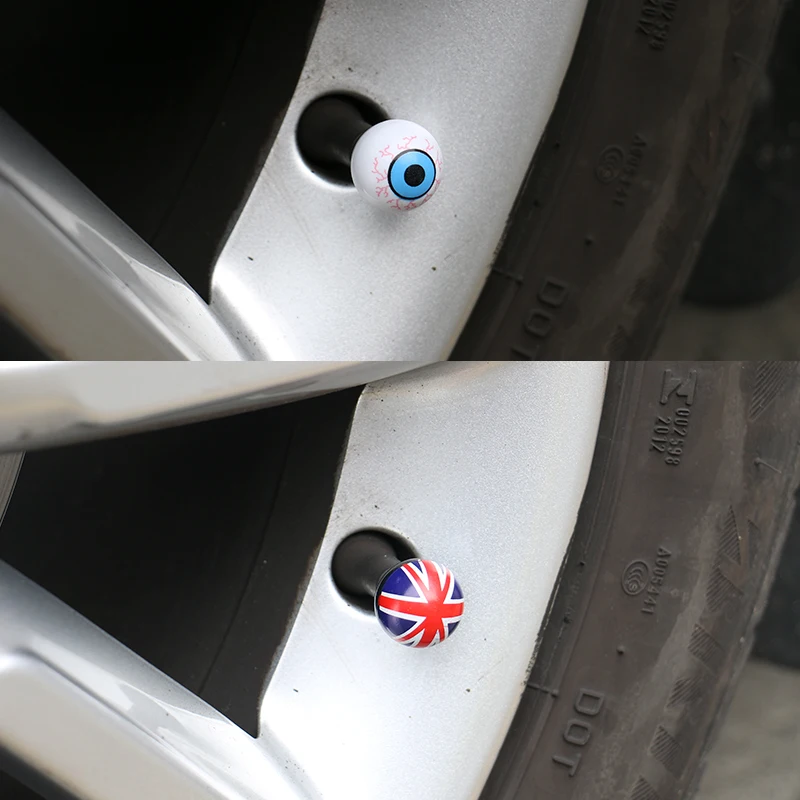 4 шт. Флаг Великобритании велосипедные мото эмотивы колпачок на клапан