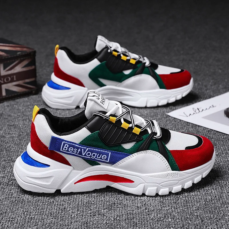 

Men's Shoes Spring 2021 New Trend Men's Old Shoes Soft Soled Sports Shoes Breathable Student Casual Shoes Zapatos De Hombre