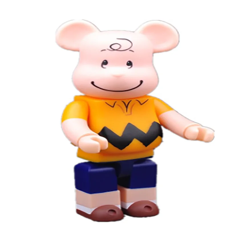 

Bearbricklys 28cm 400% Bear&bricklys Toy Blocks Bear Toy Action Toy Figures Garage Kits Dolls Kids Toys