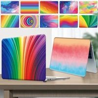 laptop case for apple macbook air 13 a1369 a1466air 13 a2179pro 13 a1706 a1989 watercolor series notebook protective shell