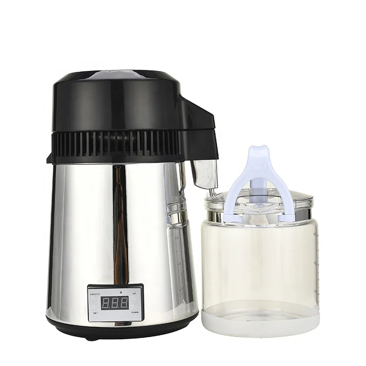 

4L Home Portable Stainless Steel Alcohol Wine Distiller with Glass Jug